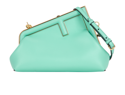 F Purse Bag, front view